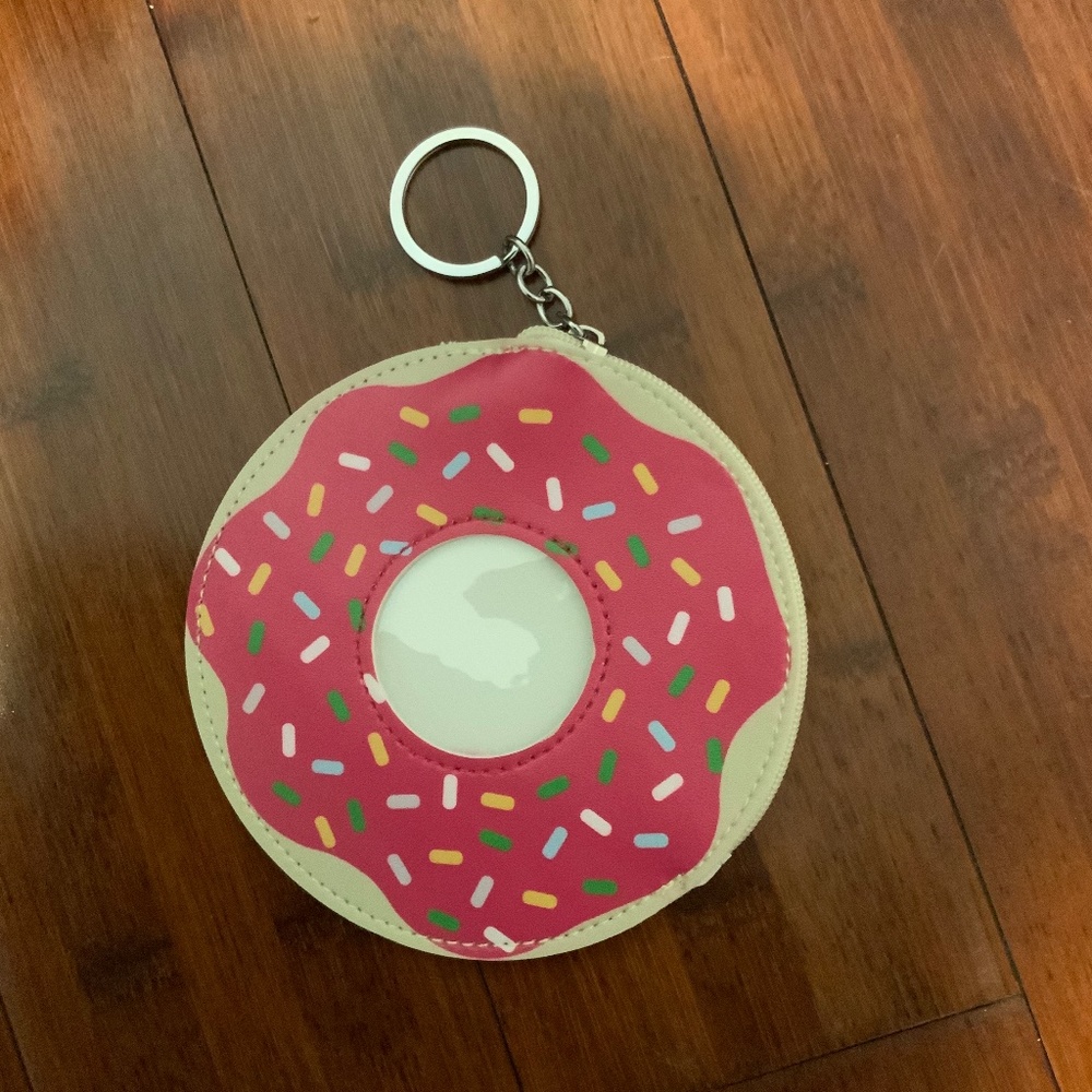 Doughnut Keychain Wallet